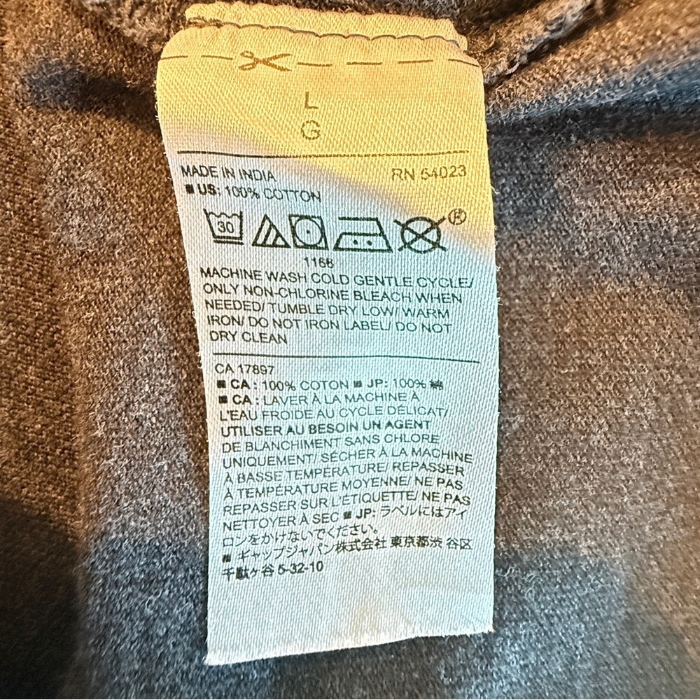 Banana Republic Charcoal Gray Luxe Touch Polo Shirt Men’s Large - Picture 7 of 8